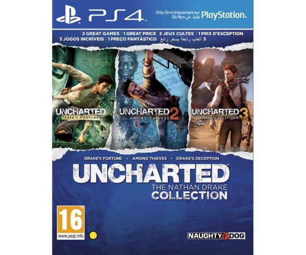 UNCHARTED THE NATHAN DRAKE COLLECTION ΠΕΡΙΛΑΜΒΑΝΕΙ ΕΛΛΗΝΙΚΑ ΜΕΤΑΧ. - PS4 GAME