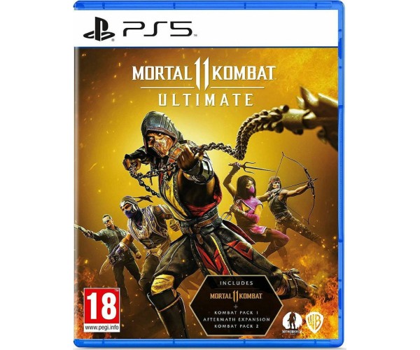 MORTAL KOMBAT 11 ULTIMATE + INCLUDE KOMBAT PACK 1,2 + EXPANSION AFTERMATH – PS5 GAME