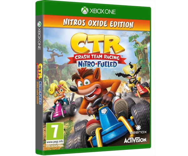 CRASH TEAM RACING NITRO-FUELED NITROS OXIDE EDITION - XBOX ONE NEW GAME