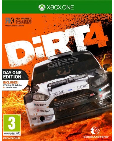 DIRT 4 DAY ONE EDITION - XBOX ONE GAME