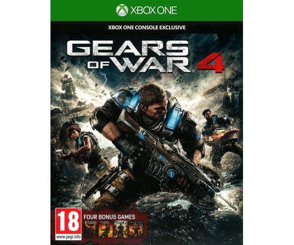 GEARS OF WAR 4 + GEARS OF WAR COLLECTION ΜΕΤΑΧ. – XBOX ONE GAME