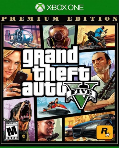 GRAND THEFT AUTO V (GTA V) PREMIUM EDITION - XBOX ONE NEW GAME