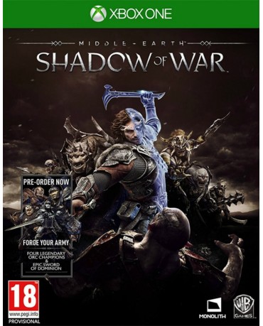 MIDDLE EARTH: SHADOW OF WAR ΠΕΡΙΛΑΜΒΑΝΕΙ PRE-ORDER BONUS FORGE YOUR ARMY DLC - XBOX ONE GAME