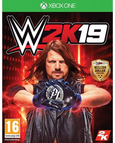 WWE 2K19 & BONUS REY MYSTERIO & RONDA ROUSEY PACK - XBOX ONE NEW GAME